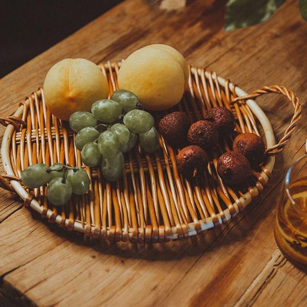 kitchen storage & organization rattan tray woven picnic basket fruit snacks portable baskets display deskserving with handle
kitchen storage & organization rattan tray woven picnic basket fruit snacks portable baskets display deskserving with handle