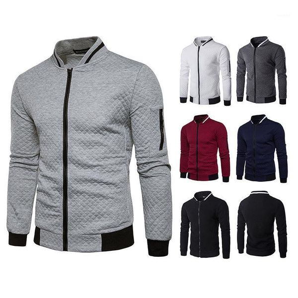 men's jackets 2021 autumn casual jacket fashion stand-up collar coat cardigan plaid slim solid color baseball, Black;brown
men's jackets 2021 autumn casual jacket fashion stand-up collar coat cardigan plaid slim solid color baseball, Black;brown