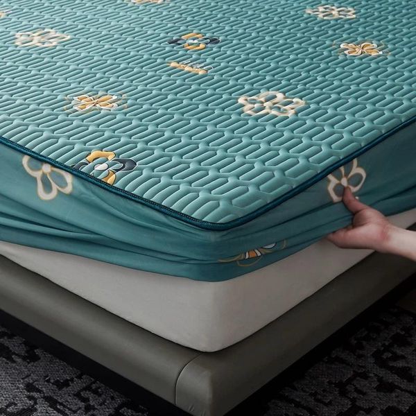 sheets & sets wostar summer ice silk latex fitted sheet print sleeping mat king size foldable cooling mattress protector cool bed cover
sheets & sets wostar summer ice silk latex fitted sheet print sleeping mat king size foldable cooling mattress protector cool bed cover