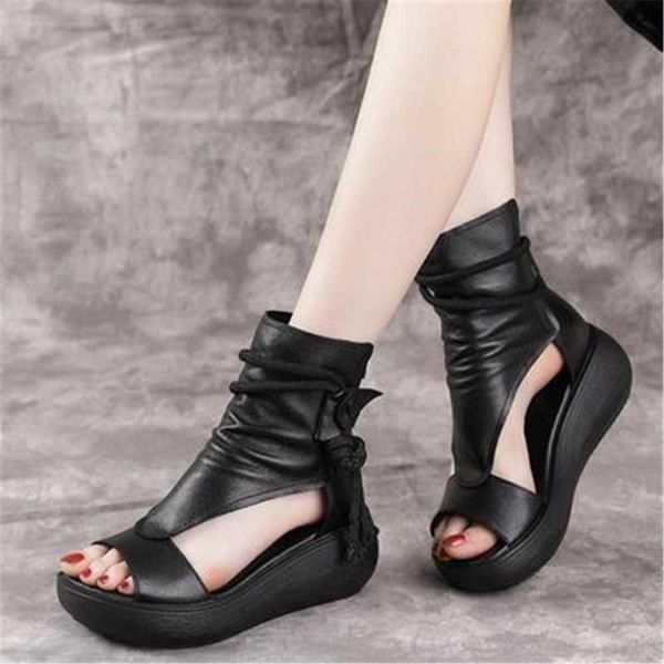 sandals women chunky leather summer rome platform thick bottomed shoe breathable comfortable female sandal black brown 35-40
sandals women chunky leather summer rome platform thick bottomed shoe breathable comfortable female sandal black brown 35-40