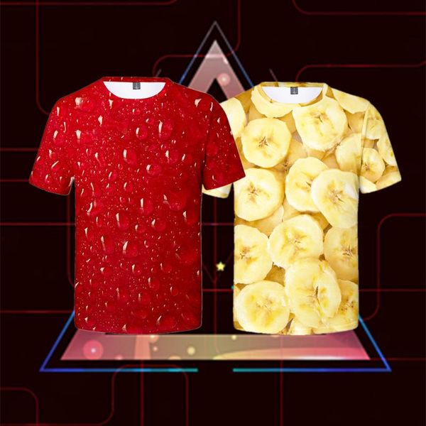 men's t-shirts creativity design fruit pattern personality summer 3d printing comfortable breathable man women t-shirt short sleeve cut, White;black
men's t-shirts creativity design fruit pattern personality summer 3d printing comfortable breathable man women t-shirt short sleeve cut, White;black