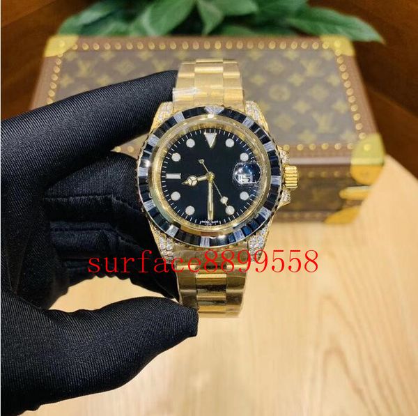 men's automatic mechanical sports wrist watch, 40mm sapphire anti-scratch mirror, window date, folding buckle, color diamond fashion se, Slivery;brown
men's automatic mechanical sports wrist watch, 40mm sapphire anti-scratch mirror, window date, folding buckle, color diamond fashion se, Slivery;brown