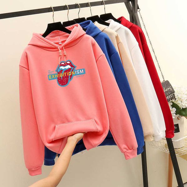 fashion hoodies hooded sweater autumn winter 2021 korean loose women's versatile student plush, Black
fashion hoodies hooded sweater autumn winter 2021 korean loose women's versatile student plush, Black