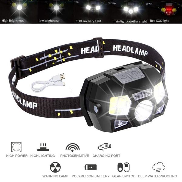 motion sensing headlamp waterproof ultra bright led headlight for camping fishing hunting rechargeable #10 bike lights
motion sensing headlamp waterproof ultra bright led headlight for camping fishing hunting rechargeable #10 bike lights