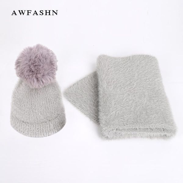 hats, scarves & gloves sets 2021 angora wool knit scarf beanies hat 2 pieces set winter warm parent-child wear adults children women kids gi, Blue;gray
hats, scarves & gloves sets 2021 angora wool knit scarf beanies hat 2 pieces set winter warm parent-child wear adults children women kids gi, Blue;gray