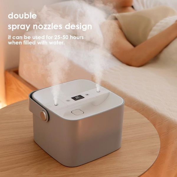 humidifiers 2.5l household humidifier portable wireless diffuser office double spray nozzle air 4000mah
humidifiers 2.5l household humidifier portable wireless diffuser office double spray nozzle air 4000mah