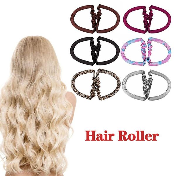 hair brushes silk sleeping rollers curling sponge wave curler no heat accessories, Silver
hair brushes silk sleeping rollers curling sponge wave curler no heat accessories, Silver