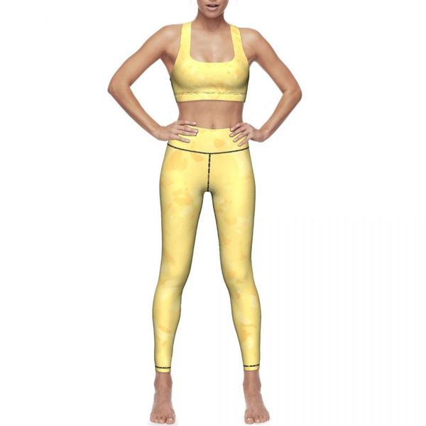 yoga outfit macarone yellow set color athletic printed gym lady gymnastic stretchy sportswear
yoga outfit macarone yellow set color athletic printed gym lady gymnastic stretchy sportswear