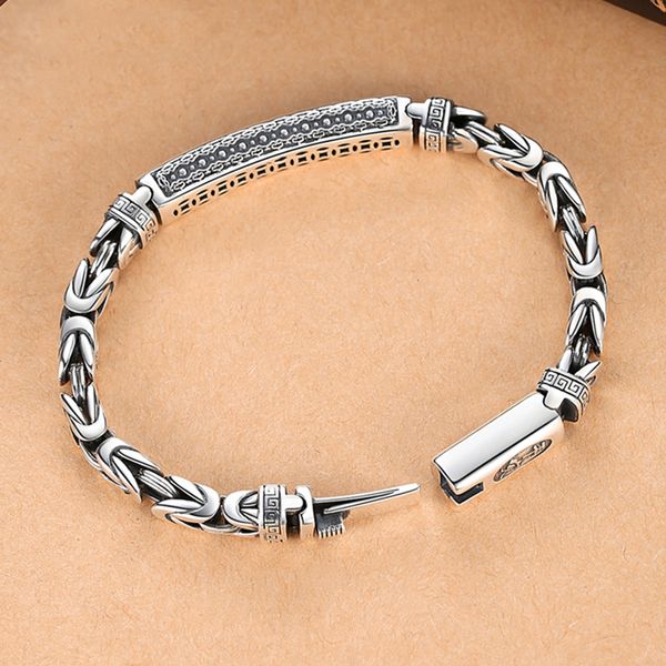 retrosen new silver jewelry mens bracelet personality peace pattern retro hipster key pattern buckle gift accessorys, Black
retrosen new silver jewelry mens bracelet personality peace pattern retro hipster key pattern buckle gift accessorys, Black