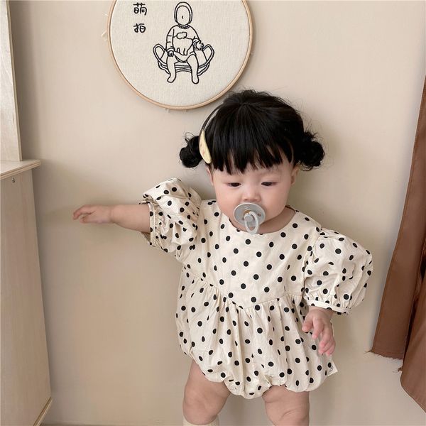 summer dress short sleeve polka-dot bodysuit baby princess breathable girls clothes 210515, Blue
summer dress short sleeve polka-dot bodysuit baby princess breathable girls clothes 210515, Blue