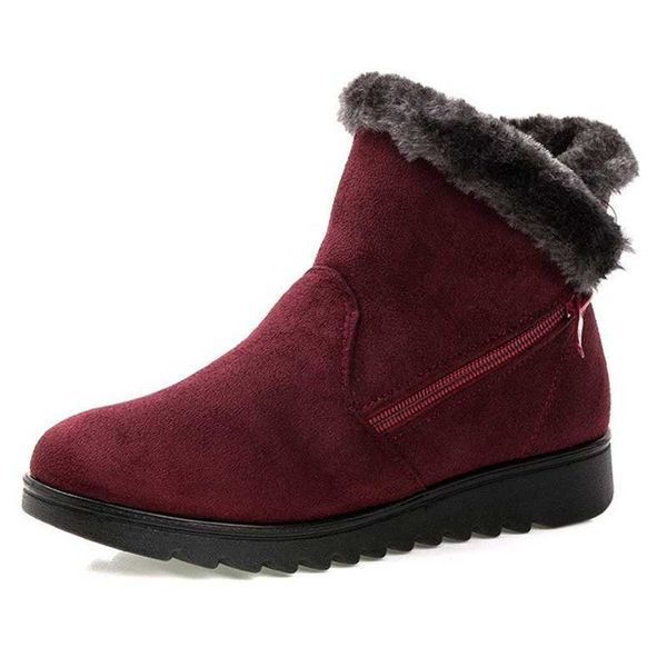 boots winter ankle women shoes 2021 fashion non-slip warm plush zipper casual woman snow, Black
boots winter ankle women shoes 2021 fashion non-slip warm plush zipper casual woman snow, Black