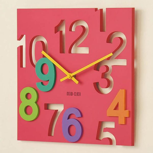 wall clocks creative fashion living room clock hollow mute plastic digital simple square children bedroom
wall clocks creative fashion living room clock hollow mute plastic digital simple square children bedroom