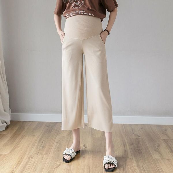 maternity bottoms 88695# pants summer elastic waist belly support wide leg shorts trousers, White
maternity bottoms 88695# pants summer elastic waist belly support wide leg shorts trousers, White