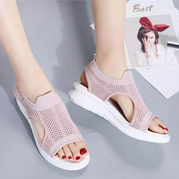 summer fashion women mesh casual wedge sandals breathable walking young girls comfort shoes, Black
summer fashion women mesh casual wedge sandals breathable walking young girls comfort shoes, Black