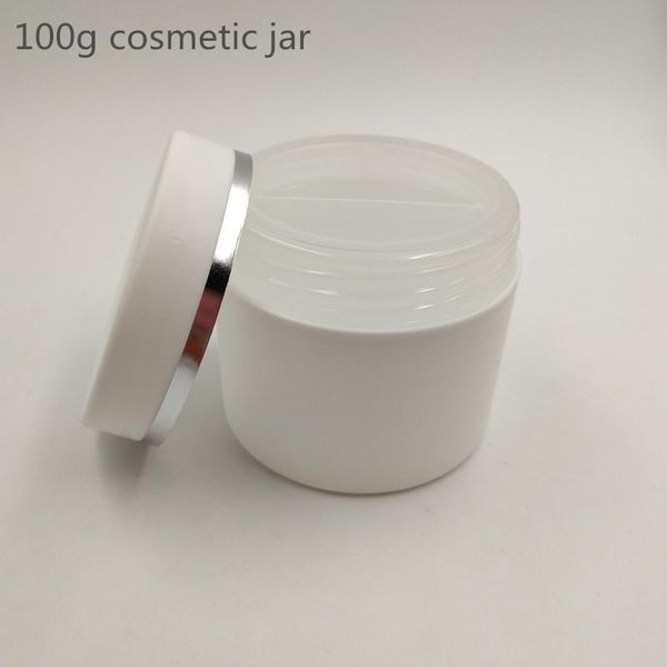 storage bottles & jars 10pcs/lot white double wall 100ml plastic cosmetic containers for cream packaging
storage bottles & jars 10pcs/lot white double wall 100ml plastic cosmetic containers for cream packaging