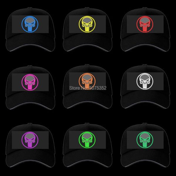 party masks customized light up baseball caps women neon led letter cap men el wire hip hop snapback hat costume props
party masks customized light up baseball caps women neon led letter cap men el wire hip hop snapback hat costume props
