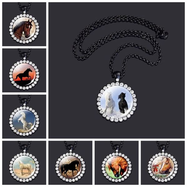 pendant necklaces fashion exquisite horse round rhinestone necklace glass dome horsehead jewelry men women party accessories gift, Silver
pendant necklaces fashion exquisite horse round rhinestone necklace glass dome horsehead jewelry men women party accessories gift, Silver