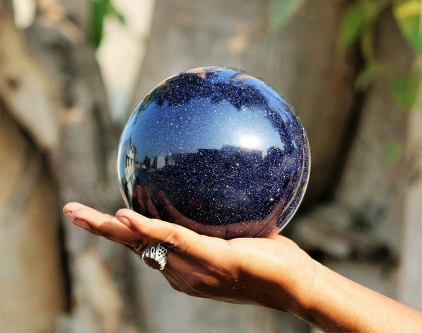 decorative objects & figurines natural blue goldstone sandstone meditation healing power sphere ball
decorative objects & figurines natural blue goldstone sandstone meditation healing power sphere ball