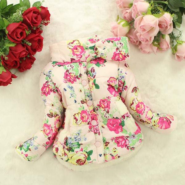 Baby Girls Warm Parkas Coat Winter Autumn Long Sleeve Baby Jacket Outerwear Warm Thick Padding Flower Printing Girls Coats, Navy
Baby Girls Warm Parkas Coat Winter Autumn Long Sleeve Baby Jacket Outerwear Warm Thick Padding Flower Printing Girls Coats, Navy