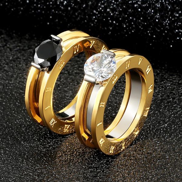 wedding rings luxuxy fashion lover ring stainless steel crystal jewelry party gift for woman couple engagement set, Slivery;golden
wedding rings luxuxy fashion lover ring stainless steel crystal jewelry party gift for woman couple engagement set, Slivery;golden