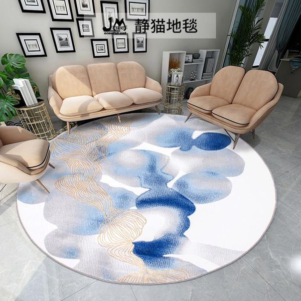 carpets customizable round shape modern blue and gold bedroom bedside sofa living room carpet
carpets customizable round shape modern blue and gold bedroom bedside sofa living room carpet