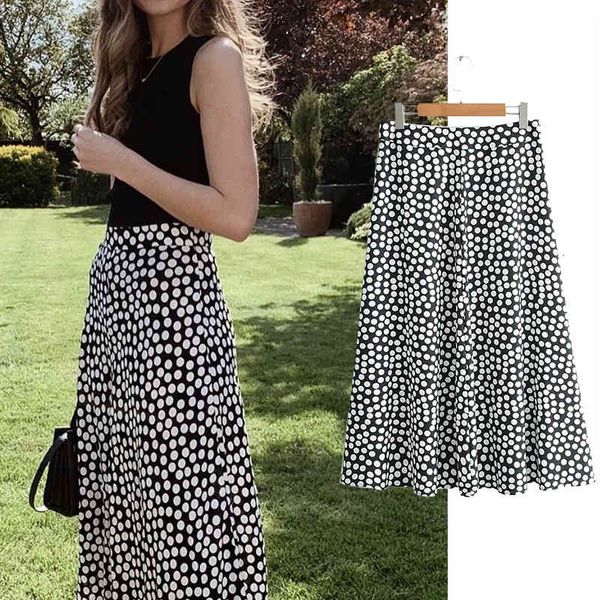 casual dresses four seasons pleated long midi skirt women polka dot print s elegant female elastic waist zrp0, Black;gray
casual dresses four seasons pleated long midi skirt women polka dot print s elegant female elastic waist zrp0, Black;gray