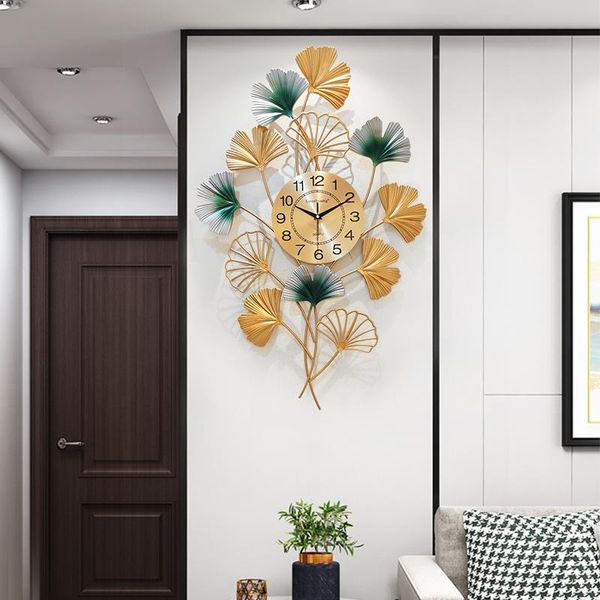 wall clocks gingko leaf clock living room creative fashion silent hanging household luxury personality simple
wall clocks gingko leaf clock living room creative fashion silent hanging household luxury personality simple