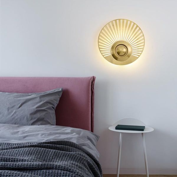 wall lamp postmodern led luxury minimalist round golden copper corridor aisle bedroom bedside night light decoration fixtures
wall lamp postmodern led luxury minimalist round golden copper corridor aisle bedroom bedside night light decoration fixtures