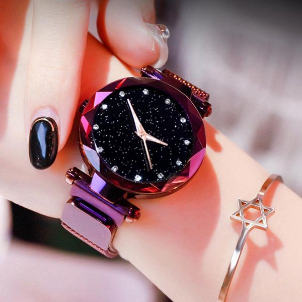 wristwatches women starry sky watch luxury magnetic buckle mesh band quartz wristwatch female rose gold diamond watches zegarek damsk, Slivery;brown
wristwatches women starry sky watch luxury magnetic buckle mesh band quartz wristwatch female rose gold diamond watches zegarek damsk, Slivery;brown