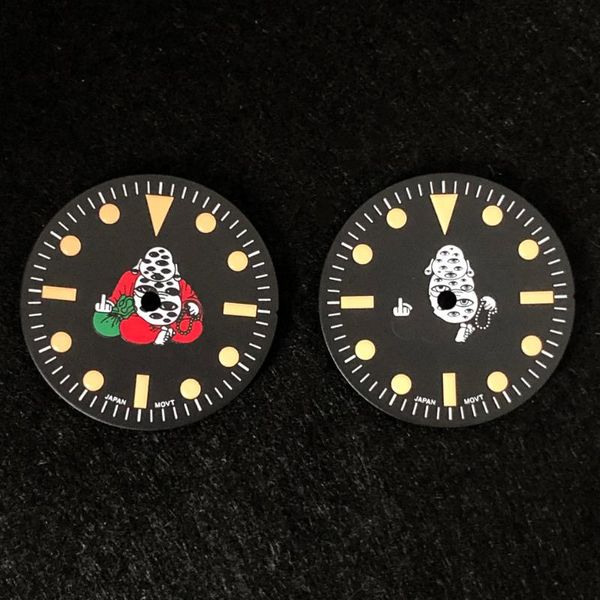 repair tools & kits watch accessories aseptic dial 28.5mm green scale luminous suitable for japanese nh35/nh36 movement c2
repair tools & kits watch accessories aseptic dial 28.5mm green scale luminous suitable for japanese nh35/nh36 movement c2