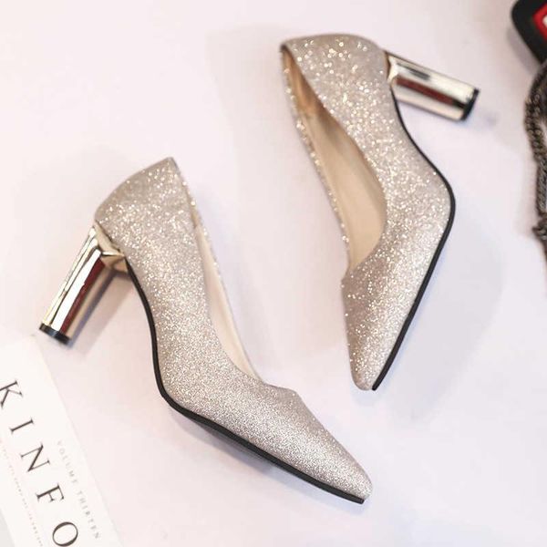 dress shoes sequins pointed toe women pumps woman luxury bling high heels female ladies party wedding golden gold heel square, Black
dress shoes sequins pointed toe women pumps woman luxury bling high heels female ladies party wedding golden gold heel square, Black