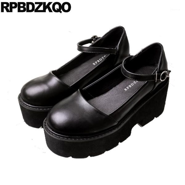 dress shoes 8cm strap casual high heels platform lolita wedge round toe pumps 2021 japanese autumn ladies fashion sweet black1, Black
dress shoes 8cm strap casual high heels platform lolita wedge round toe pumps 2021 japanese autumn ladies fashion sweet black1, Black