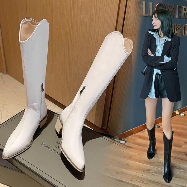boots with square heel but no knee high, pointed toe boots, pu leather zipper banquet dress dance shoes black
boots with square heel but no knee high, pointed toe boots, pu leather zipper banquet dress dance shoes black