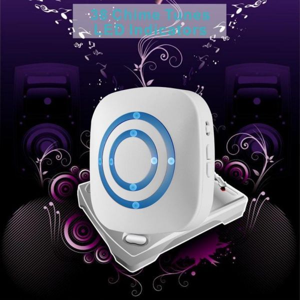 doorbells home wireless doorbell welcome friend smart 150meters long distance 38 songs 4 level volumes door chimes
doorbells home wireless doorbell welcome friend smart 150meters long distance 38 songs 4 level volumes door chimes