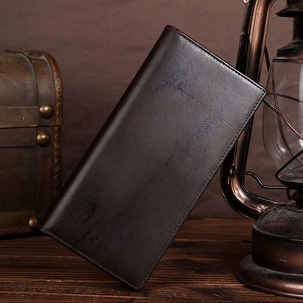 wallets yiang genuine leather cowhide men clutch money bag vintage long purse coin pocket case card holder bifold wallet, Red;black
wallets yiang genuine leather cowhide men clutch money bag vintage long purse coin pocket case card holder bifold wallet, Red;black