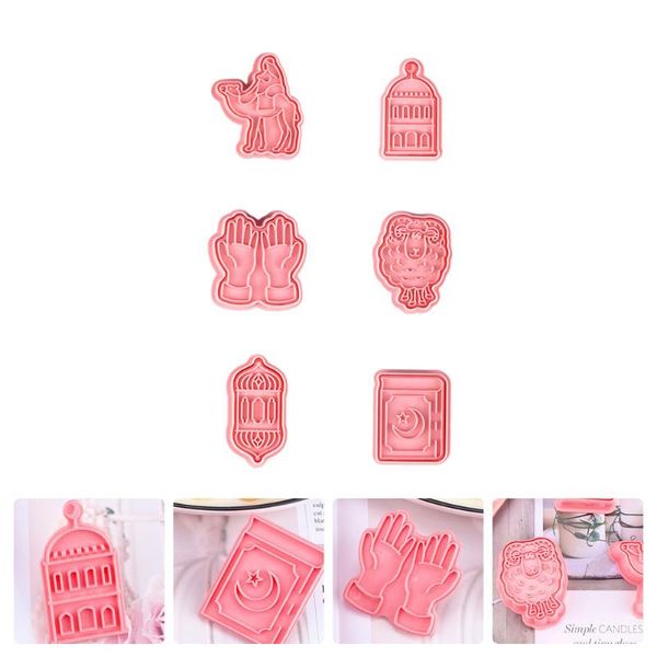 baking moulds 6pcs 3d biscuits mold diy silicone ramadan party bakery
baking moulds 6pcs 3d biscuits mold diy silicone ramadan party bakery