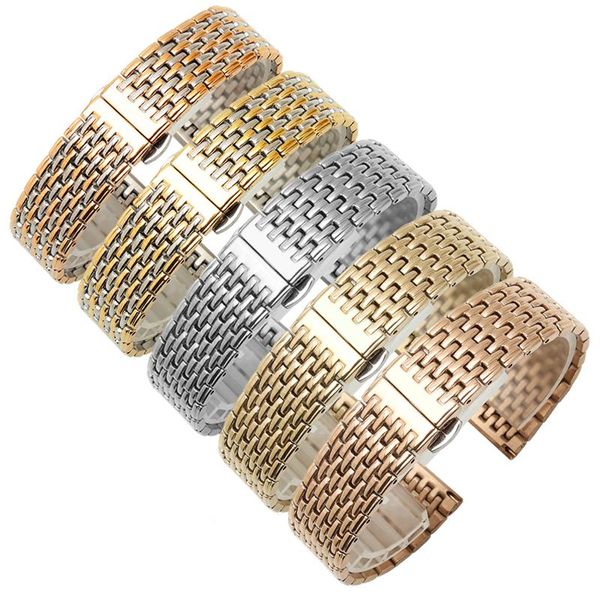 watch bands peiyi watchband solid stainless steel wristband silver band chain metal men's strap replacement slim belt, Black;brown
watch bands peiyi watchband solid stainless steel wristband silver band chain metal men's strap replacement slim belt, Black;brown