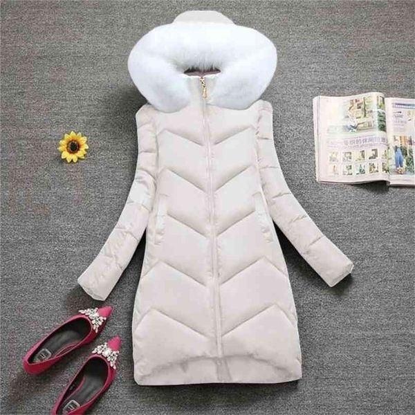white women's jackets parkas female coat winter warm hooded jacket women big fur collar down jacket 210922, Black
white women's jackets parkas female coat winter warm hooded jacket women big fur collar down jacket 210922, Black