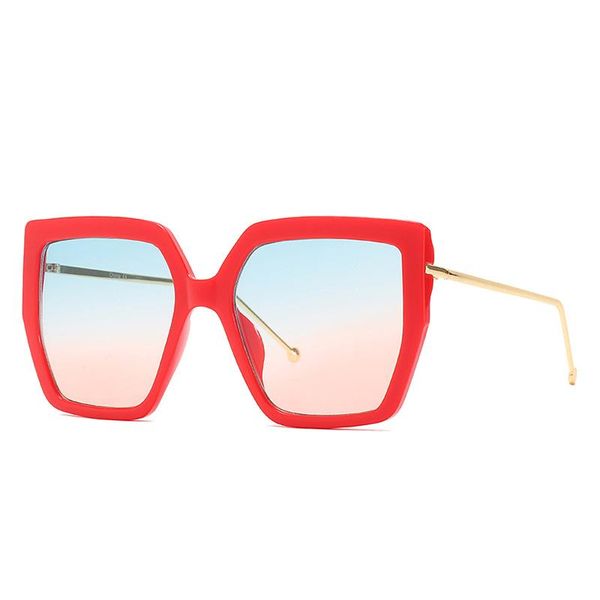 sunglasses 2021 fashion oversized square women men vintage big frame metal gradient eyewear shades uv400 sun glasses, White;black 
sunglasses 2021 fashion oversized square women men vintage big frame metal gradient eyewear shades uv400 sun glasses, White;black