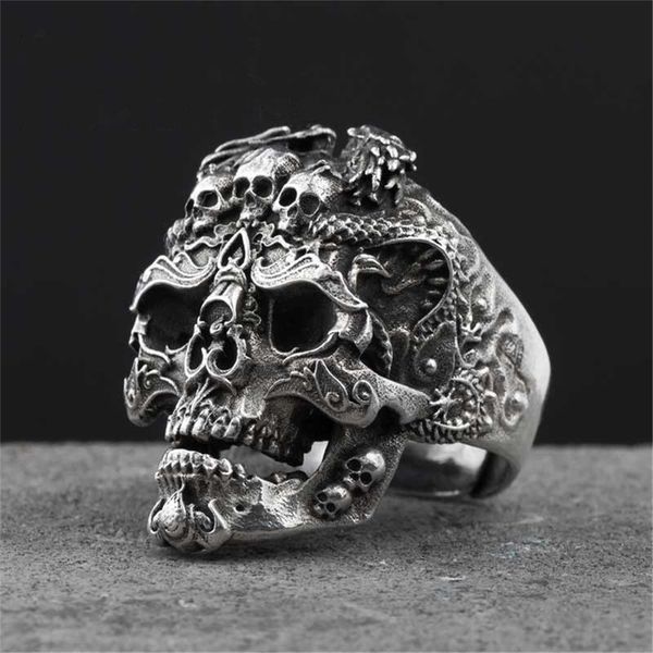 cluster rings men's retro skull gothic ring trend punk man single personality brother gift hip hop must-have 2021, Golden;silver
cluster rings men's retro skull gothic ring trend punk man single personality brother gift hip hop must-have 2021, Golden;silver