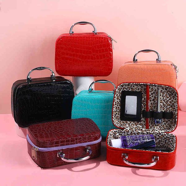 cosmetic bags stone pattern box large capacity portable women's bag korean version with mirror storage small
cosmetic bags stone pattern box large capacity portable women's bag korean version with mirror storage small