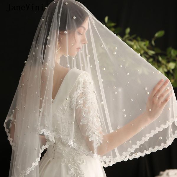 bridal veils janevini 2021 luxury bride veil pearl one layer wedding with comb lace edge soft tulle short hair accessories, Black
bridal veils janevini 2021 luxury bride veil pearl one layer wedding with comb lace edge soft tulle short hair accessories, Black