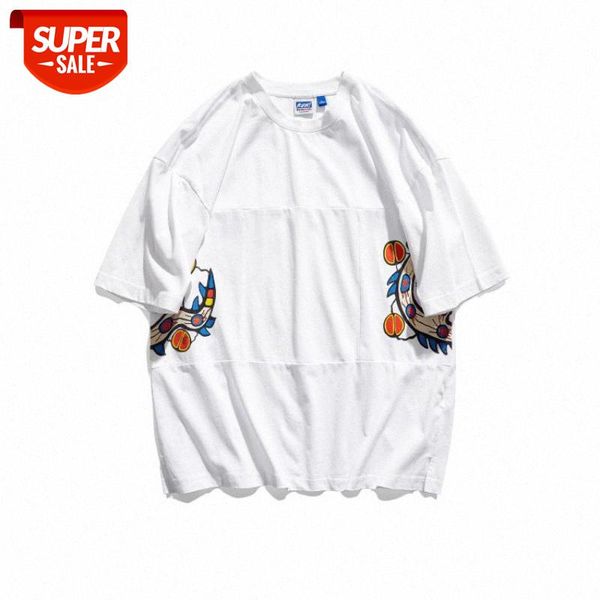 mansclot creative printing stitching round neck short-sleeved t-shirt men's half-sleeved #yw8o, White;black
mansclot creative printing stitching round neck short-sleeved t-shirt men's half-sleeved #yw8o, White;black