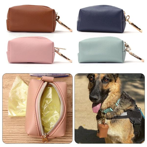 dog travel & outdoors pu leather poop bag waste trash garbage storage dispenser outdoor protable pet cleaning bags accessories
dog travel & outdoors pu leather poop bag waste trash garbage storage dispenser outdoor protable pet cleaning bags accessories
