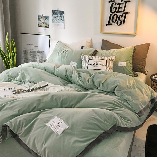 bedding sets nordic simple set cotton soft conforter bed sheets pillowcases twin ropa de cama home textile db60cd
bedding sets nordic simple set cotton soft conforter bed sheets pillowcases twin ropa de cama home textile db60cd
