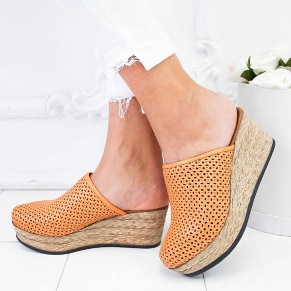 slippers women summer beach high heels wedges shoes woman slides outdoor vintage pu leather sandalias mujer sapato feminino d801, Black
slippers women summer beach high heels wedges shoes woman slides outdoor vintage pu leather sandalias mujer sapato feminino d801, Black