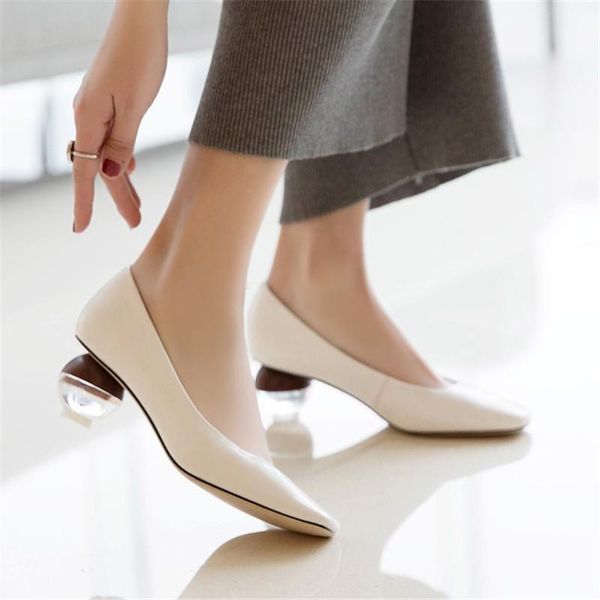 dress shoes strange heel women high heels genuine leather transparent elegant for slip on ladies quality, Black
dress shoes strange heel women high heels genuine leather transparent elegant for slip on ladies quality, Black