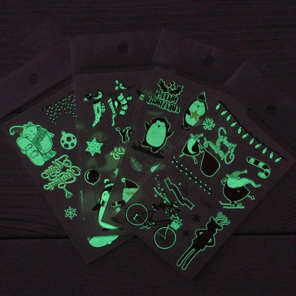 party decoration christmas tattoo stickers waterproof holiday glowing luminous children
party decoration christmas tattoo stickers waterproof holiday glowing luminous children
