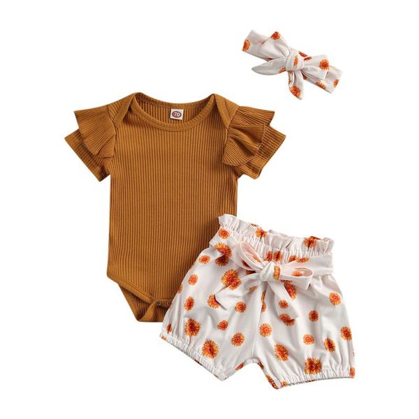 baby girls casual outfit romper floral print shorts headband born set kids infant clothing sets, White
baby girls casual outfit romper floral print shorts headband born set kids infant clothing sets, White