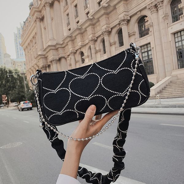 bag women's 2021 autumn beaded single shoulder fold nail buckle simple fashion chain messenger s
bag women's 2021 autumn beaded single shoulder fold nail buckle simple fashion chain messenger s